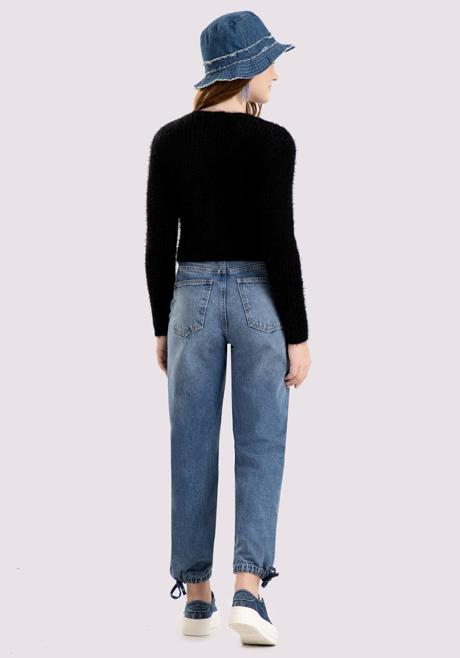 Blusão Juvenil em Tricô Peluciado, . Blusão Juvenil em Tricô Peluciado, , large.