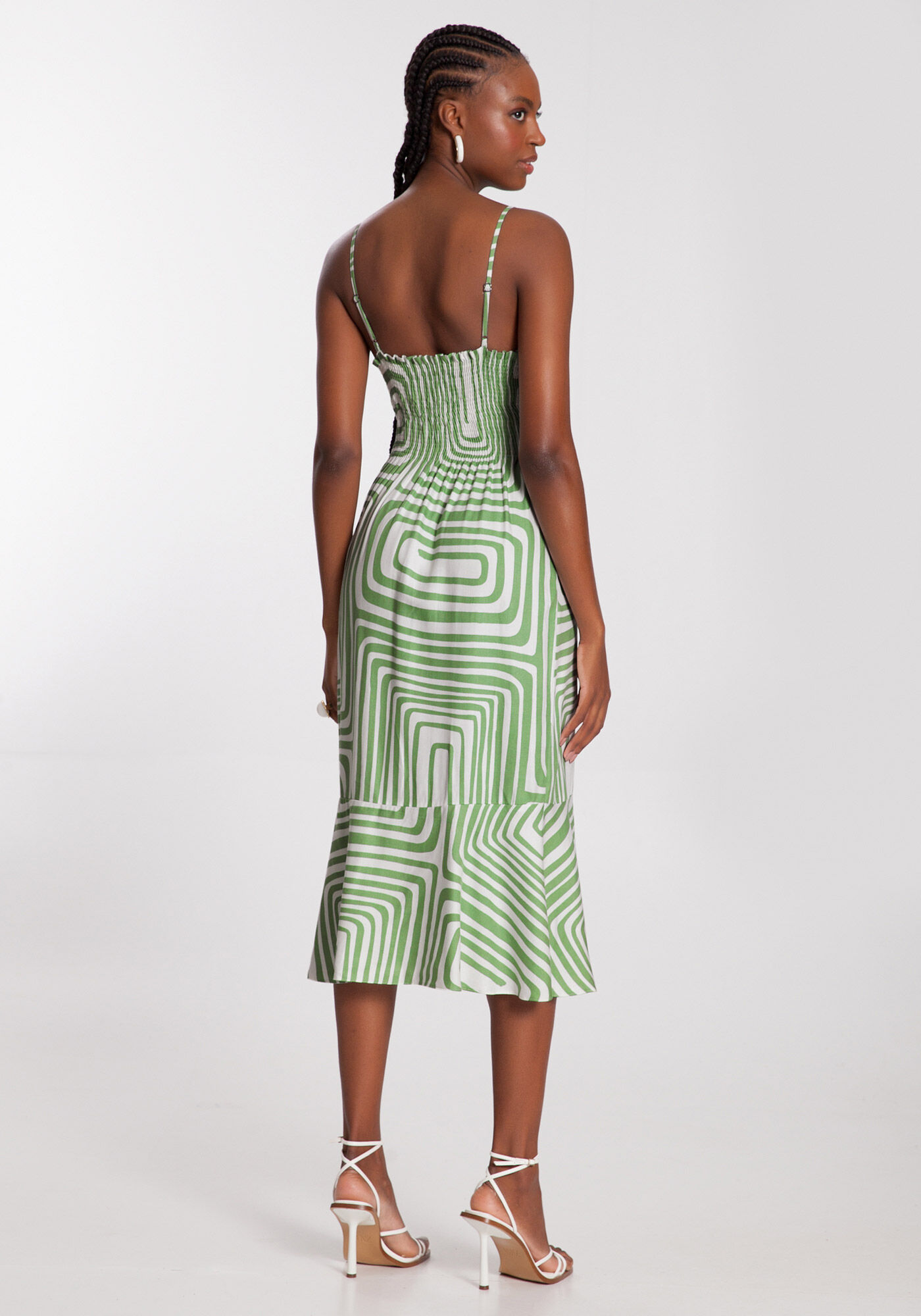 Vestido sales reto estampado