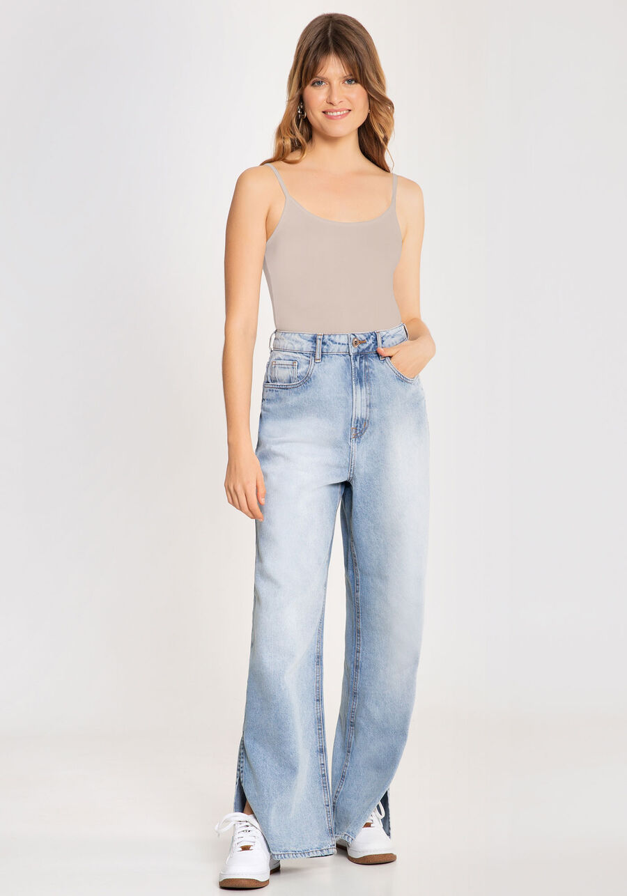 Blusa Regata De Alças Básica Em Malha De Viscose E Elastano, . Blusa Regata De Alças Básica Em Malha De Viscose E Elastano, , large.