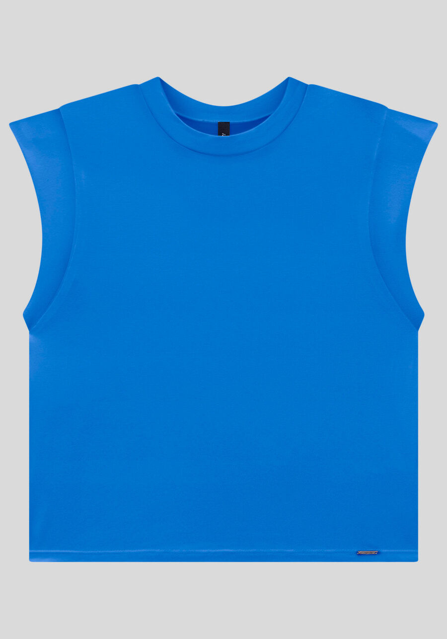Blusa Regata Muscle Tee Lisa Em Malha De Viscose E Elastano, . Blusa Regata Muscle Tee Lisa Em Malha De Viscose E Elastano, , large.