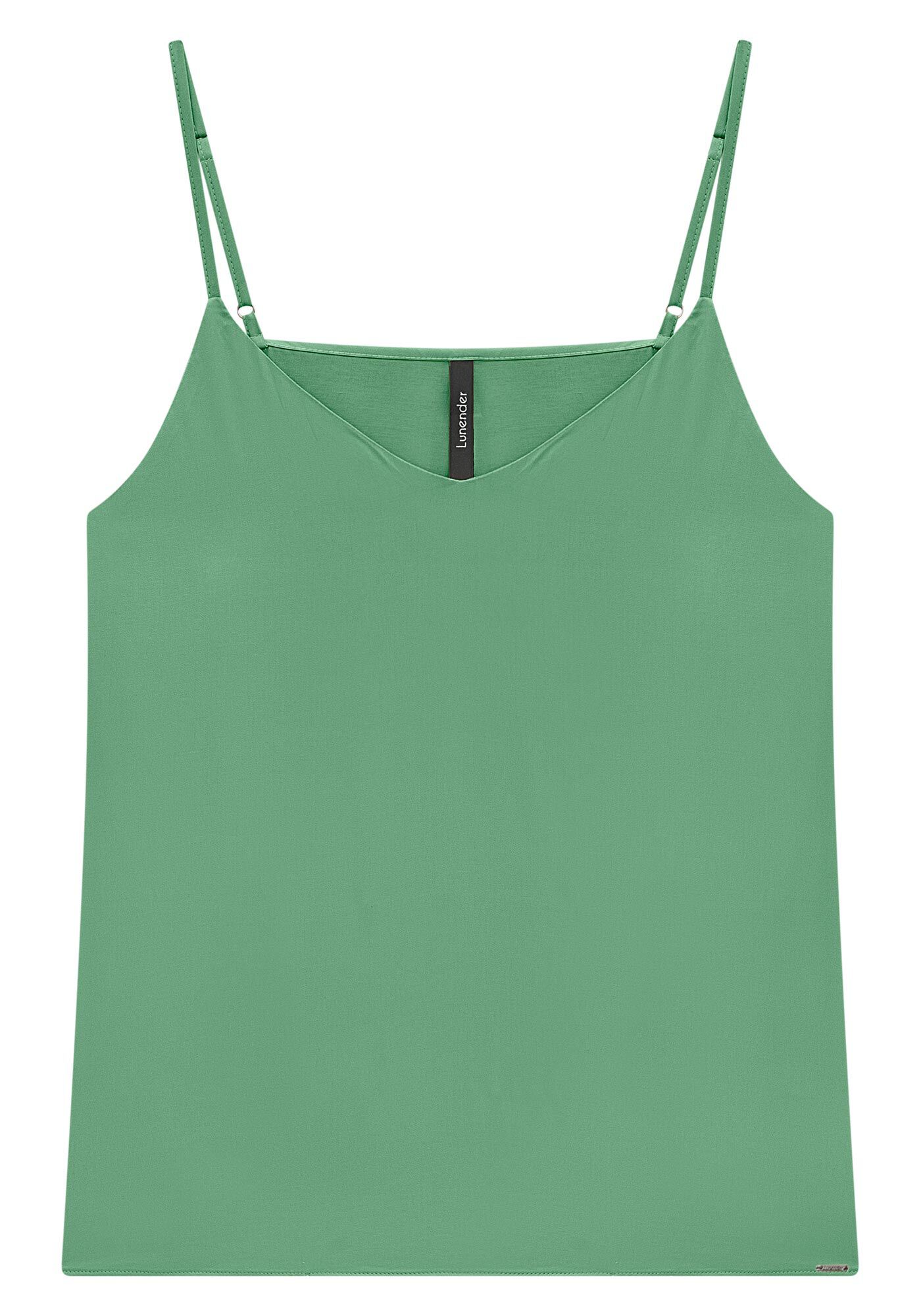 Blusa Al&ccedil;as em Tecido Plano com Decote V, , large.