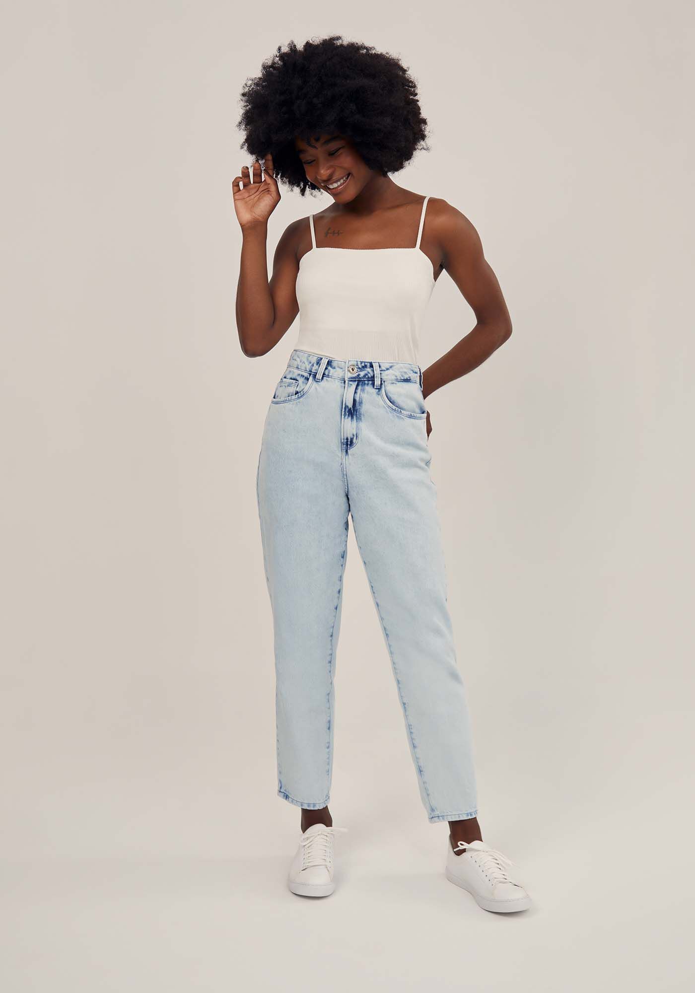 Cal a Mommy Jeans Claro Lunender