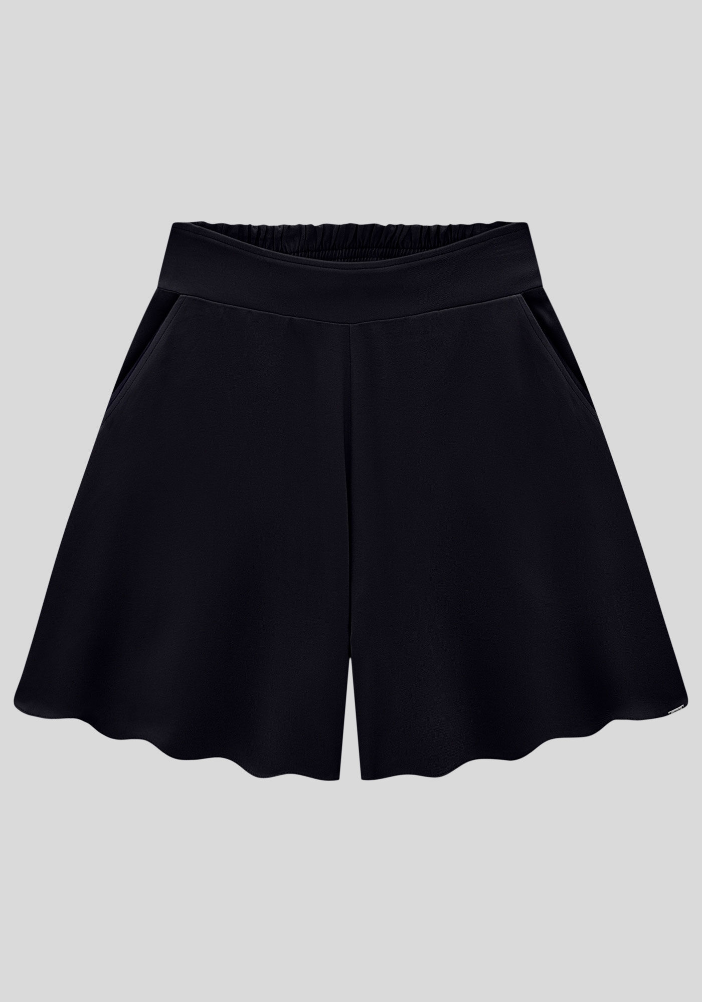 Short viscose cintura alta discount