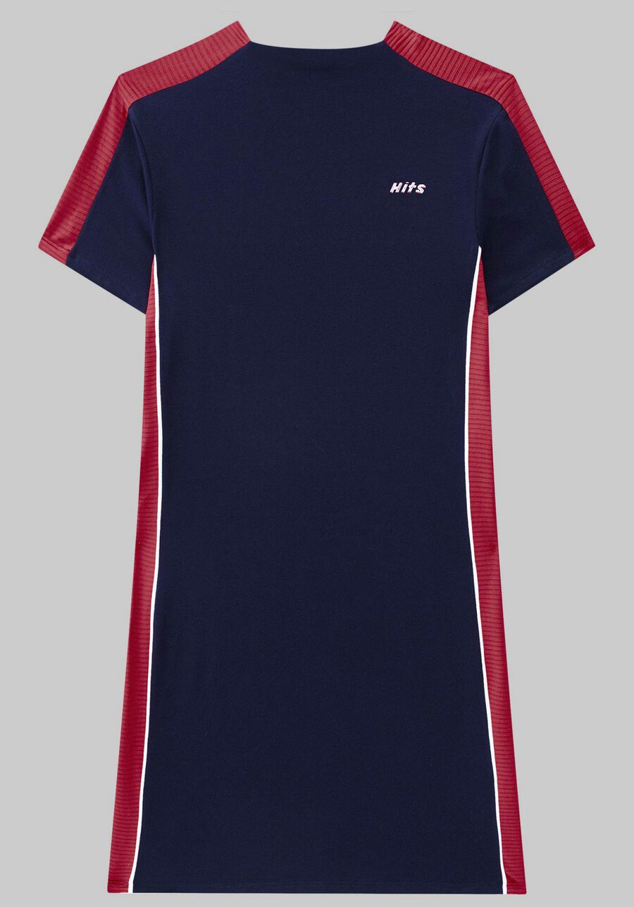 Vestido Curto Juvenil com Recorte Lateral, . Vestido Curto Juvenil com Recorte Lateral, , large.
