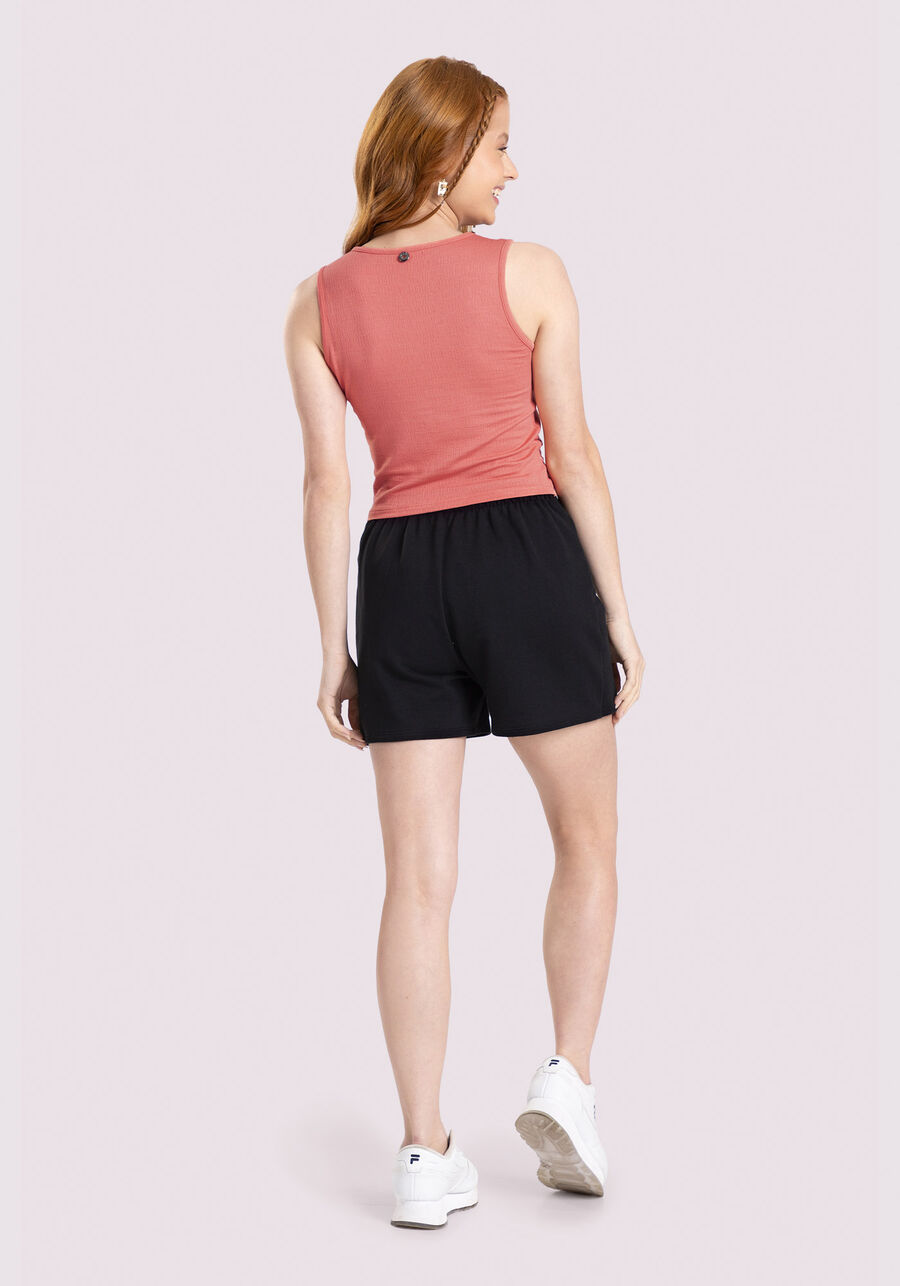 Shorts-Saia Juvenil em Malha Crepe com Zíper, . Shorts-Saia Juvenil em Malha Crepe com Zíper, , large.