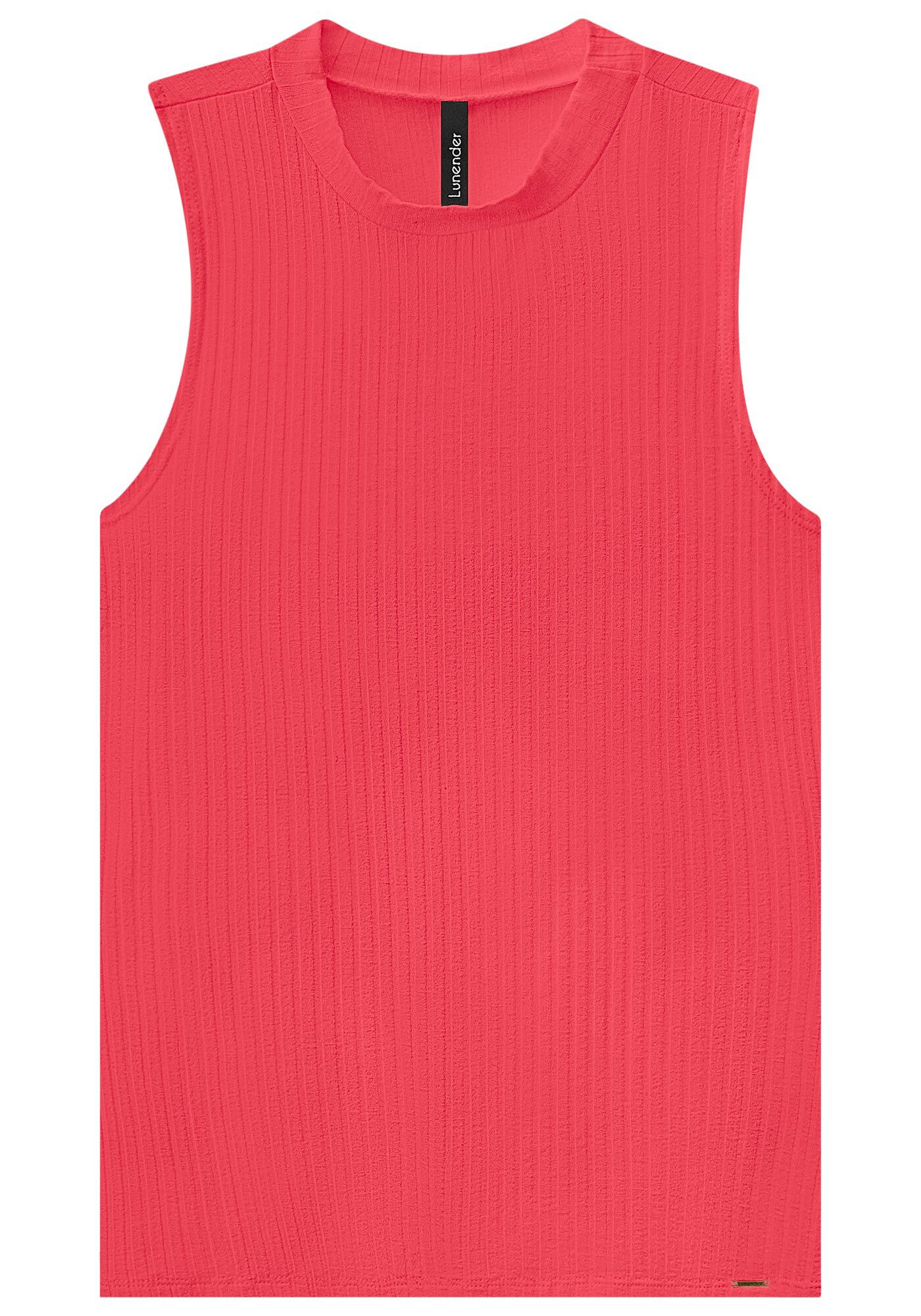 Blusa Regata B&aacute;sica Em Malha Canelada Respons&aacute;vel, , large.