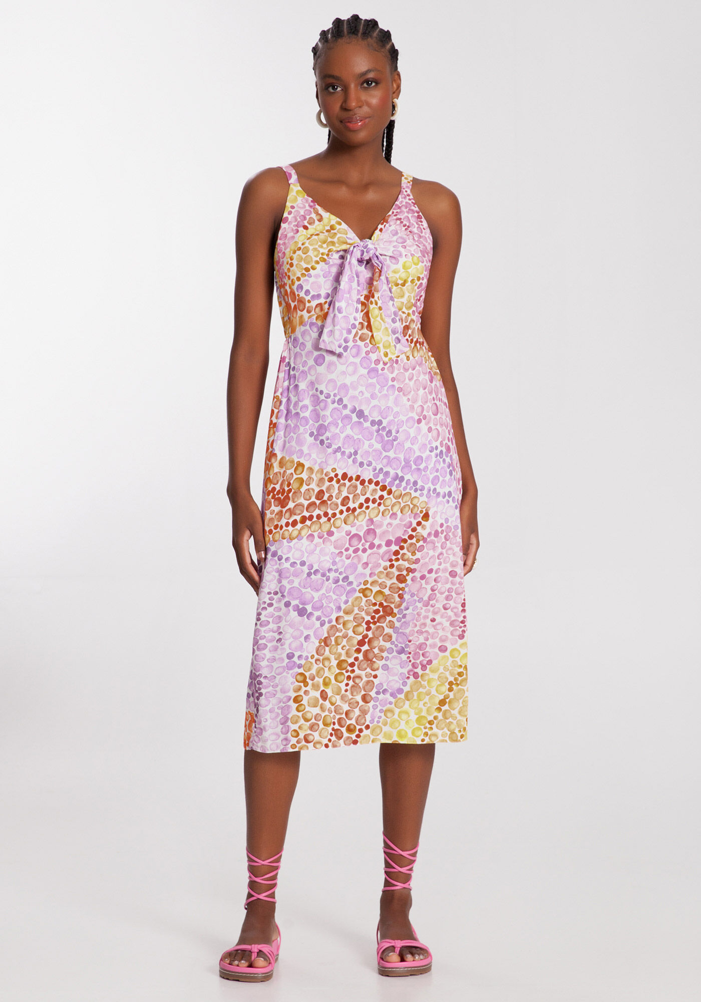 Vestido midi lunender 2025