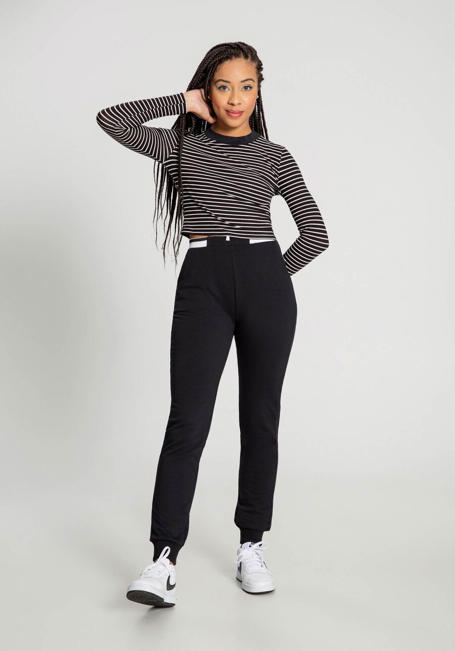 Blusa Listrada Cropped Canelada Juvenil, . Blusa Listrada Cropped Canelada Juvenil, , large.