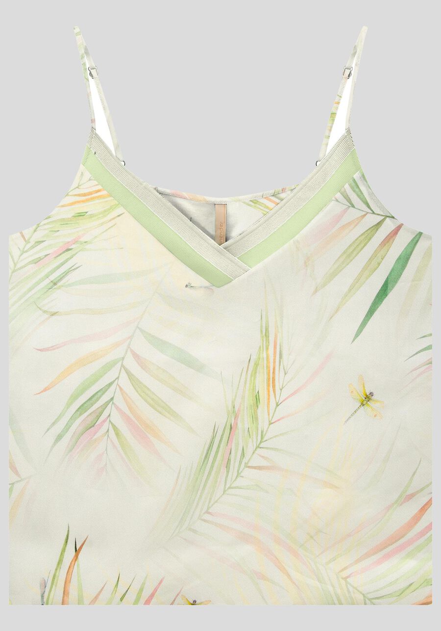Blusa Estampada em Viscose com Decote Retilínea, . Blusa Estampada em Viscose com Decote Retilínea, , large.