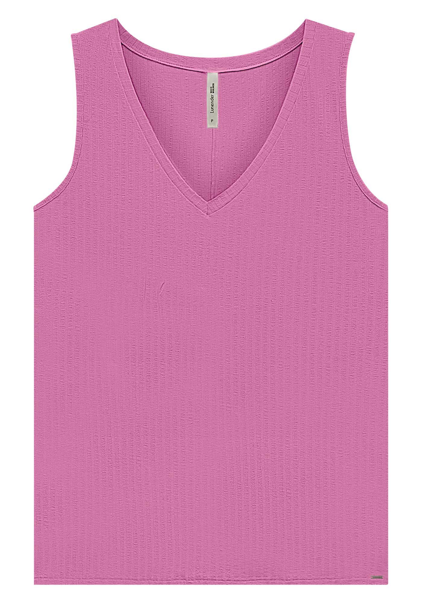 Blusa Regata Canelada De Al&ccedil;as Largas Em Malha De Viscose, , large.