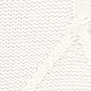 Blusa Manga Curta em Tricô com Textura, BRANCO OFF WHITE, swatch.