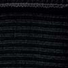 Cardigan Alongado Canelado com Barra Assimétrica, PRETO REATIVO, swatch.