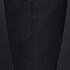 Blazer Plus Size Tecido Alfaiataria, PRETO REATIVO, swatch.