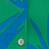Camisa Estampada Rayon Bali Manga Ampla, CERAMICA VERDE, swatch.