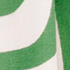 Shorts-Saia Estampado em Viscose com Prega, CONTORNOS VERDE, swatch.