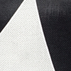 Blusa Cropped Estampada Com Mangas 3/4 Em Retilínea, CANCAO PRETO, swatch.