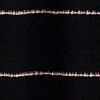Vestido Midi em Malha Texturizada com Decote V, PRETO REATIVO, swatch.