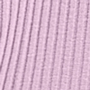 Blusa Cropped Canelada com Torção Decote, LILAS KENLY, swatch.